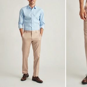 NWT Bonobos Stretch Weekday Warrior Dress Pants - Wednesday Tan - 38x32